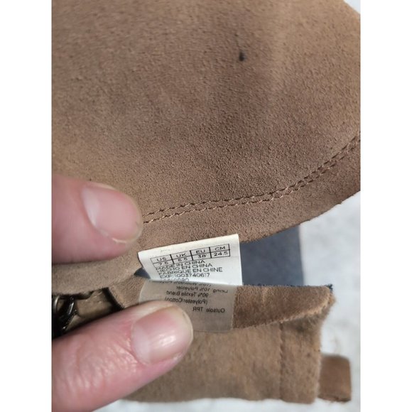 TOMS Women's Deia Ankle Bootie Toffee Suede/Wool Size 7.5 - Picture 6 of 11